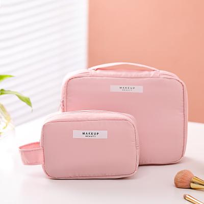 China Modern Korean style large capacity waterproof toiletry bag, travel storage cosmetic bag, organize cosmetic bag for sale