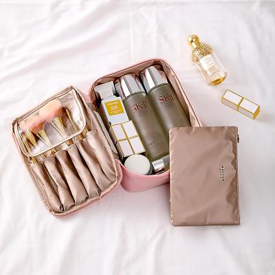 China Large Capacity Waterproof Toiletry Bag Modern Cosmetic Korean Style Storage Bag Matching Cosmetic Organizer Storage Box for sale