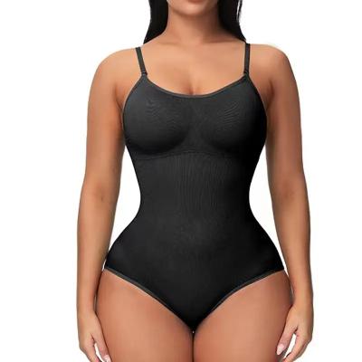 China Seamless Waist Trainer Corset Body Shaper Women Shapewear Panties Thong Bodycon Romper Jumpsuit Antibacterial Tummy Control Jumpsuit for sale