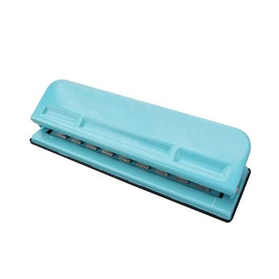 China Planner Design Color Box Package Custom 9 Hole Paper Punch for sale