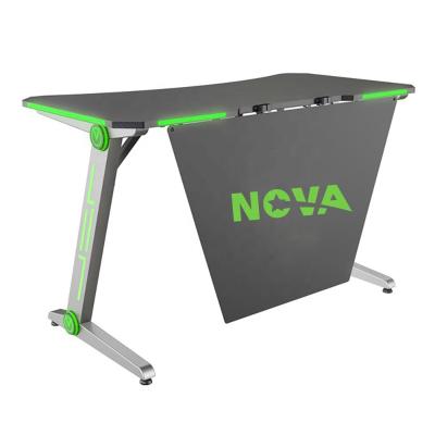 China Environmental Friendly Green PC Gaming Desk Computer Desk Table Best For PC for sale