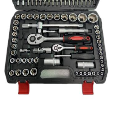 China Automobile Germany Design Tool Kit 108 Pcs Tool Kit Chrome Vanadium Socket Wrench Set Car Tool Kits In Box for sale