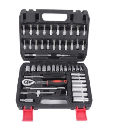 China Automobile China Manufacture 53pcs Socket Wrench Set Auto Repair Tool Kit Mechanic Tool Kit For Auto Repair for sale