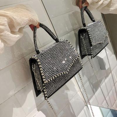 China 2020 Fashion Fashion Handbag Wholesale Cross - Body Bags Luxury Diamond Handbags Purses For Women for sale