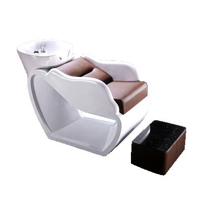 China Hot Selling Modern Professional Shampoo Backwash Units Washing Station Salon Hair Washing Modern Salon Furniture for sale