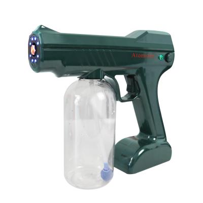 China It Lasts 3 Hours On One Battery Charging Spray Gun Atomizer Cordless Cool Mist Gun Rechargeable For Home Use Car And Sterilize for sale