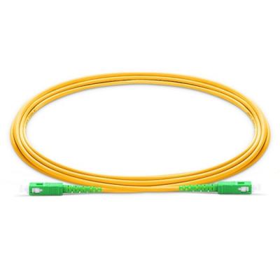 China FTTH FTTB FTTX Network Single Fiber SC/APC-SC/APC Patch Cord/Singlemode Fiber Optic Jumper Cable for sale