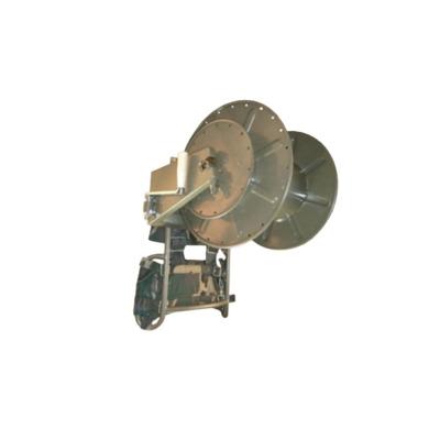 China Protable Metal Cable Reel Tactical Fiber Optic Tactical Cable Drum for sale