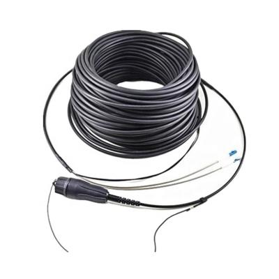 China RPM 2531610/100 2F LC FullAxs 5.0MM 2core CPRI Duplex Fullaxs Outdoor Cable for sale