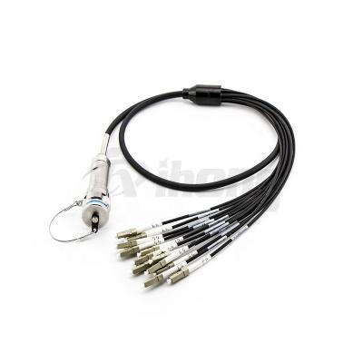 China Double Jacket Armored Fiber Optic Cable 2/4/6/8 Core GJFJU Tactical Patch Tie Down Tactical Patch Cord for sale