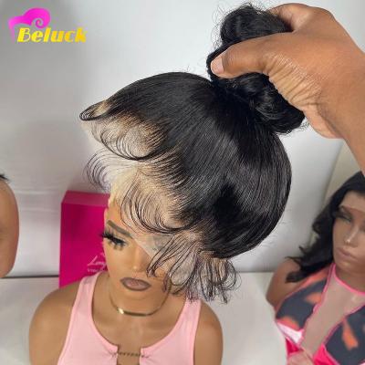 China Wholesale Hd Top Body Wave Virgin Hair Lace 360 ​​Lace Wigs, Pre Plucked 360 Lace Front Wigs With Baby Hair, Remy Hair 360 Lace Wigs Seller for sale