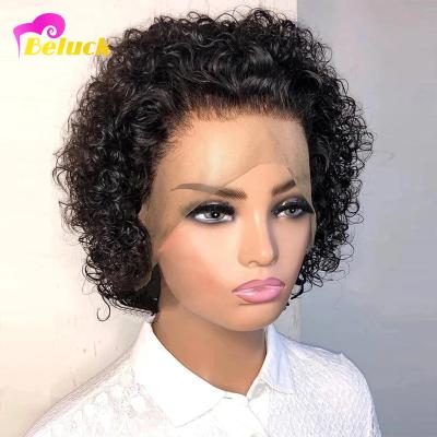 China Cheap Women Silky Straight Loose Wave Wig T-part Pixie Wigs 13x4x1 Hair 100 Raw Indian Short Curly Weaves And T Piece Lace Wigs for sale