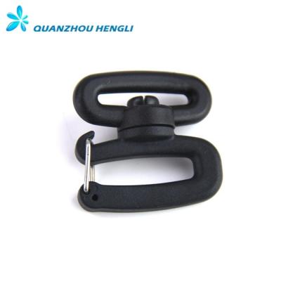 China Double Hook Loop Series Adjustable Plastic Swivel Hook Fasteners for sale