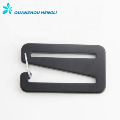 China 25/46/52 mm Metal Belt Slider Aluminum Clip Bag Parts New Product for sale