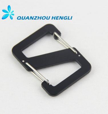 China Bags 25mm Foil S Shape E Belt Buckle Hook for sale