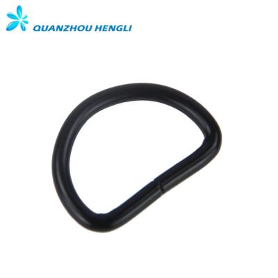 China Black Adjustable Bags Metal High Quality Anodized Opening D-Clips for sale