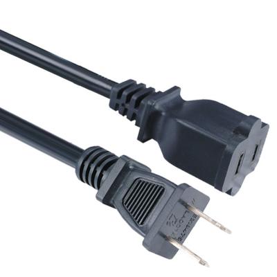 China Apporoved 3 Pin Prong Plug Cable Usa 3pin 10a/13a/15a AC AC Cord Electrical Lead IEC C13 US Power Cord for sale