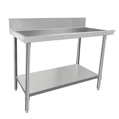 China Stainless Steel Assembly Kitchen Stainless Steel Sink Work Table /Mobile Kitchen Serving Table With Sink for sale