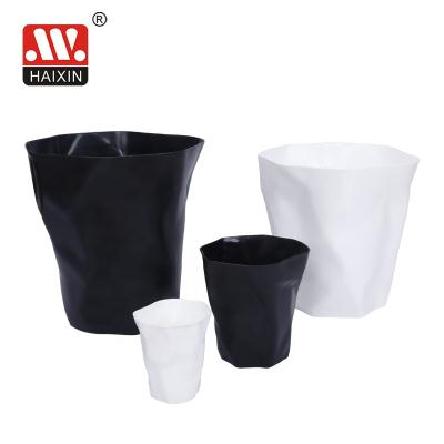 China 6L/8L/1.35L Waste Stored Plastic Trash Can For Sale The Trash Can Office Bathroom Kitchen Waste Bin Waste Basket for sale