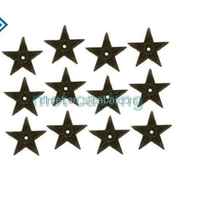 China Western Europe Rustic Cast Iron Stars for sale