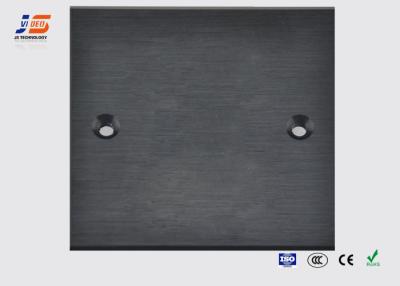 China Blank Face AV Wall Plates in 86 * 86mm With Brushed / Sand Blast for sale