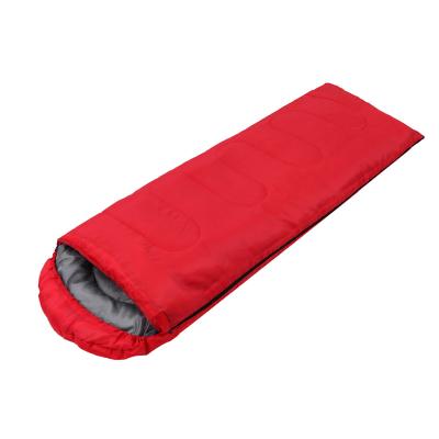 China Wholesale Waterproof Breathable Camping Sleeping Bag Cotton OEM Fabric Fiber Pattern Backpacking Bag + Comforter + Cushion Outdoor Backpacking Sleeping Bags for sale