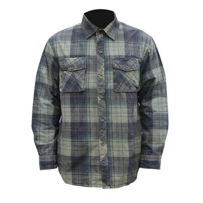 China Jihua Outdoor Men's Anti-pilling Plaid Shirt Fashion Casual Coat Sleeve Shirt Manufacturer Supply Loose T-shirt New Long For Men for sale