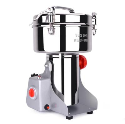 China Hotels 4500g Grain Grinder Machine Powder Mill Oscillation Type Commercial Electric Grain Mill Grinder for Herb Pulverizer Food Grade Stainle for sale