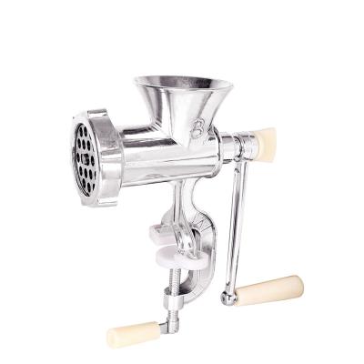 China Outdoor Home Meat Grinder Grinder Sausage Maker Mini Aluminum Alloy Kitchen Food Grinder Manual for sale