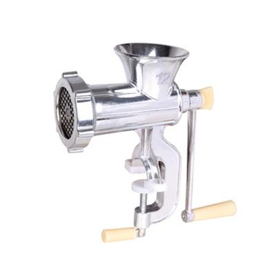 China Houchu Meat Grinder Manual Aluminum Alloy Sausage Stuffer Heavy Duty Outdoor Meat Grinder With Sausage Table Kitchen Clamp Home Tool for sale