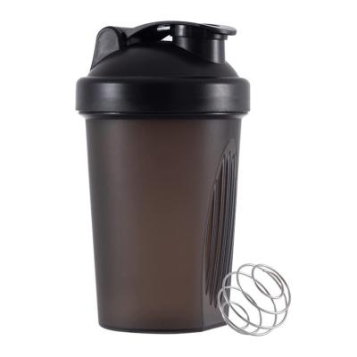 China Viable Free Samples Customized Mini Blender Cup Outdoor Sports Fitness Protein Shaker Water Bottle With Custom Plastic Logo for sale