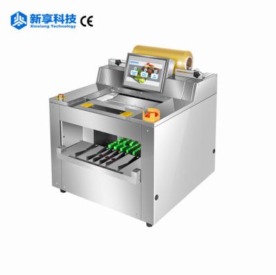 China Super900 Desktop Food Packaging Machine Convenient And Flexible Necessity For Supermarkets Cling Film Wrapping Machine for sale