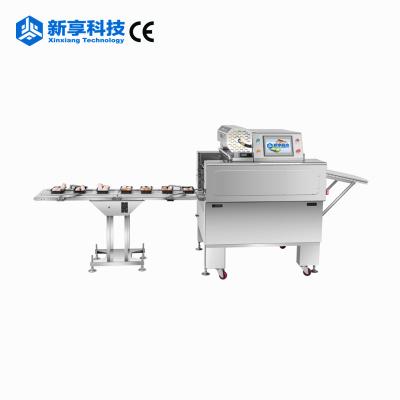 China Food Slot Packaging Machine Optional Automatic Weighing And Labeling Machine Full Automatic Packaging Machine Cing Film Wrapping for sale