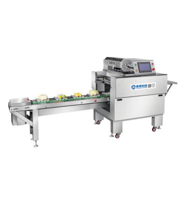 China Full Automatic Food Hot Seal Fruit&vegetable Cling Wrapping Film Machine AR25L for sale