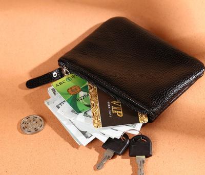 China Fashion PU Change Mini Coin Purse Pouch Earphone Money Holder Leather Bag for sale