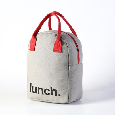 China Cool Fashion Reusable Thermal Insulated Grocery Carry Out Cooler Student Kids Lunch Bag For Food for sale