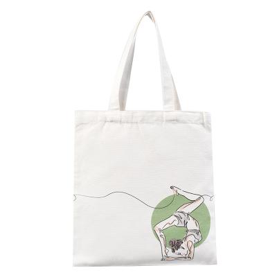 China Customized Folding Reusable Logos Cotton Canvas Recycle Shopping Bags for sale