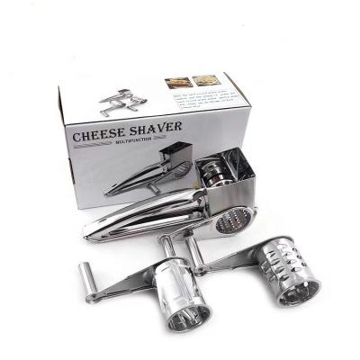 China Handrotary Stainless Steel Viable Cheese Grater for Universal Vegetable Cheese Potato Grater Machine for sale