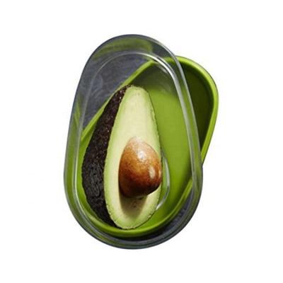 China Sustainable Plastic Avocado Fruit Saver Container Non-Toxic Space-Saving Contract Avocado Storage Box Fresh-Keeping Crisper for sale