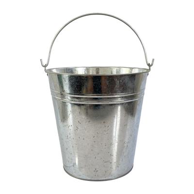 China Sustainable 8L High Capacity Stainless Steel Ice Bucket For Restaurants And Party for sale