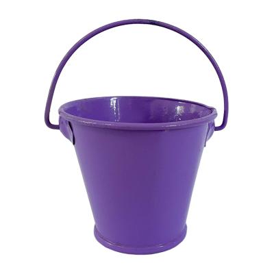 China Camper Hiking Fishing Wash Supplier Displacement Wholesale Standard Or Custom 0.2L Galvanized Steel Modern Drum Buckets for sale