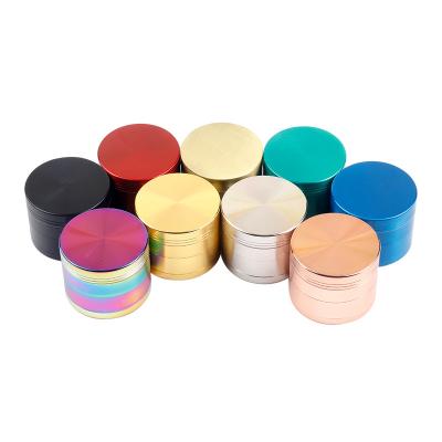 China Wholesale Custom Zinc Alloy Grinder Windproof Herb 50mm Grinder Machine Accessories Tobacco Cutting Herb Smoking Grinders for sale