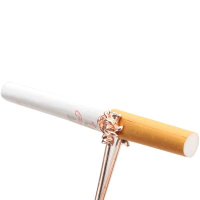 China Personality Creative Fashion Accessories Holder Ring Cigarette Holder Gift Smoking Cigarette Smoking Clip for sale