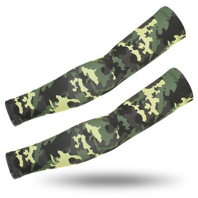 China Breathable Custom Camouflage Oversleeve Conceal Sun Arm Sleeve Anti UV Arm Protective Breathable Lightweight Compression Sleeves for sale