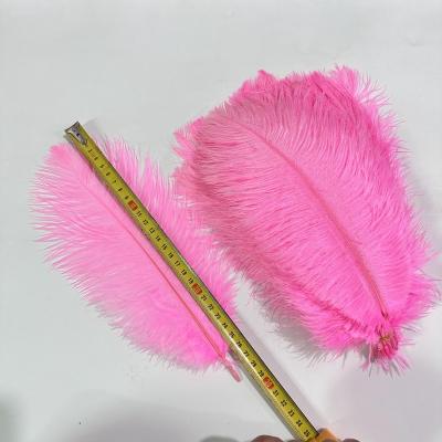 China Decorations 25-30cm Ostrich Feathers for Crafts Wedding Party Decoration Handicraft Accessories Table Centerpieces Diy Large Plume for sale