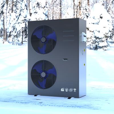 China Hotel Dhw Cost Heat Pump Heating System Air To Water Heat Pump Hot Water Storage Heater R32 for sale