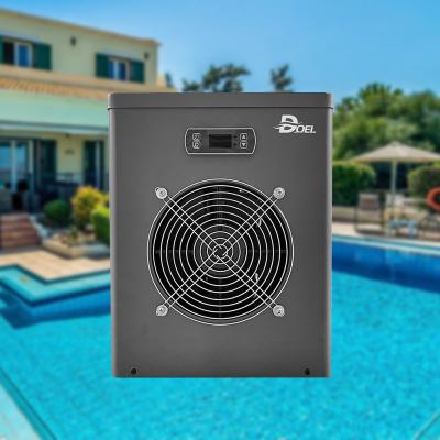 China Electric Pool Heater Spa R32 Mini Swimming Pool Heat Pump 9 Outdoor 140000 Btu 3-4kw Heat Pump for sale