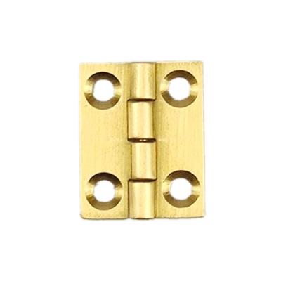 China Jewelry Box Factory Commercial Miscellaneous 1 Inch Mini Furniture Brass Gift Box Small Hinge for sale