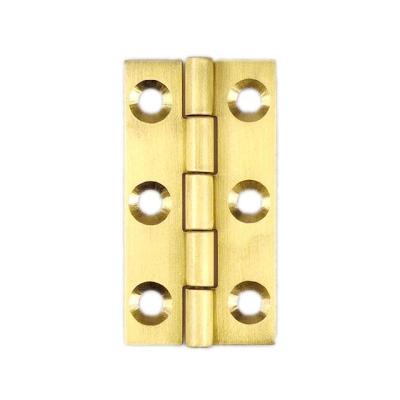 China New Type Antioxidant Treatment Mini Copper Cheap Jewelry Box Brass Jewelry Box Hinge Wholesale for sale