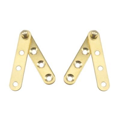 China Brass straight wooden top door axis cabinet door skin hinge invisible hinge, cabinet door sky upper and lower axis core eart and for sale